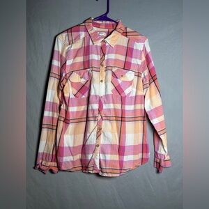 Croft & Barrow Multicolor Plaid Shirt